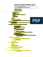 Esquema de Trabajo Parte