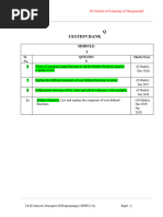 Q Uestion Bank: Module-3