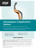 879 Developpeur Dapplication Python FR FR Standard