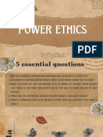 Power Ethics