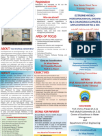 STTP - Climate Change and RS GIS - Brochure