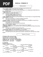 Modal Verbs Modal Perfect 1 Univeristy