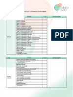 Fora Da Apostila - Checklist