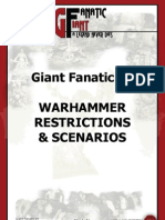 GF14 WHFB Restrictions