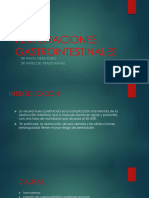 Obstrucción Intestinal y Perforaciones