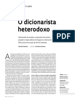 Entrevista - 0 Dicionarista Heterodoxo (Nei Lopes)