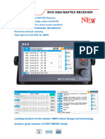 NSR NAVTEX NVX-3000 Brochure