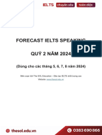 Forecast IELTS Speaking Quý 2 2024 - The SOL Education-2