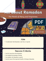 All About Ramadan Presentation