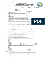 Fundamental of Programming II