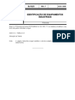 NBR-1521 - Identificacao de Equipamentos 