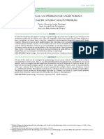 Câncer Bucal Um Problema de Saúde Pública