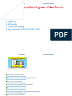 Azure DataEngineering End To End Videos