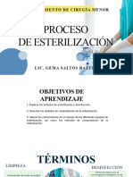 Proceso de Esterilización