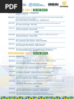 Programacion Jornadas Académicas Ingeniería Alimentaria A4