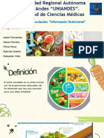 Información Nutricional Vinculación Grupo 2