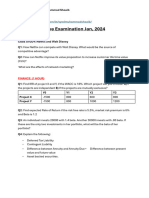 Comprehensive Exam Past Papers