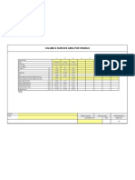 Vessel - Surface Area and Volume