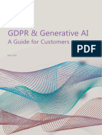 GDPR & Generative AI - A Guide For Customers