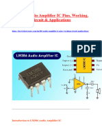 LM386 Audio Amplifier