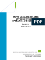Operação e Inspeção de Vasos Criogênicos Isolados A Vácuo Estático DOC224