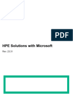 HPE Solutions With Microsoft