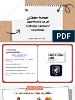 Cómo Formar Escritores en El Sistema Escolar - Dra. Sindy Sagredo