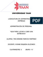 Universidad Yaan: Licenciatura en Administracion de Empresas