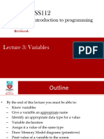 Lecture 3 Variables 2024