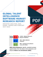 Talent Intelligence Software Market