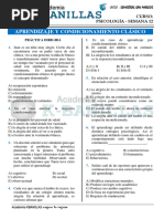 Psicología - Semana 12 - Aprendizaje y Condicionamiento Clásico