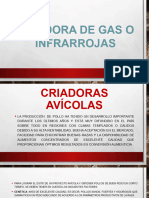 Criadora o Calefactor de Gas