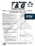 Álgebra Factorización Claves