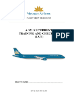 A321 Recurrent Training Winter 2018 - 1AB For PILOT Rev 02 Date 01DEC2018