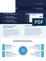 Ivalua Source To Pay Data Sheet