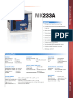 Mikro MK233A Digital IDMT OC Relay