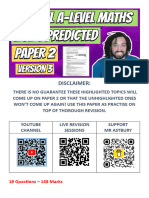 2024 A-Level Predicted Paper 2 - Version 3