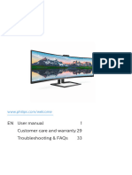 Philips 49 Monitor Manual