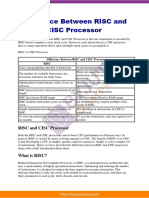 Difference Between Risc and Cisc Processor Gate Notes 79