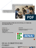 Curso Técnico em Eletrotécnica