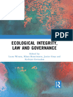 Laura Westra, Klaus Bosselmann, Janice Gray, Kathryn Gwiazdon - Ecological Integrity, Law and Governance-Routledge (2018)