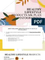 Healthy Lifestyle Products MK Plan Infographics by Slidesgo