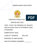 Chemistry Project