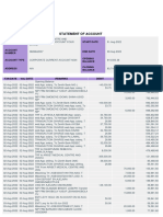 02 Aug 2022 To 09 Aug 2022 FCMB Statement