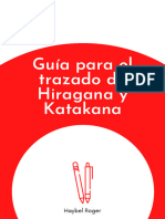 Guía para Trazar Hiragana y Katakana