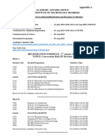 Registration Schedule