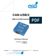 CAN-USB2 Hardware en