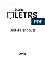 LETRS Unit 4 Participant Handouts - Fillable - 1.15.24