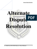 Alternative-Dispute Resolution 