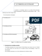 Chapitre 4 VERROUILLAGE CENTRALISE